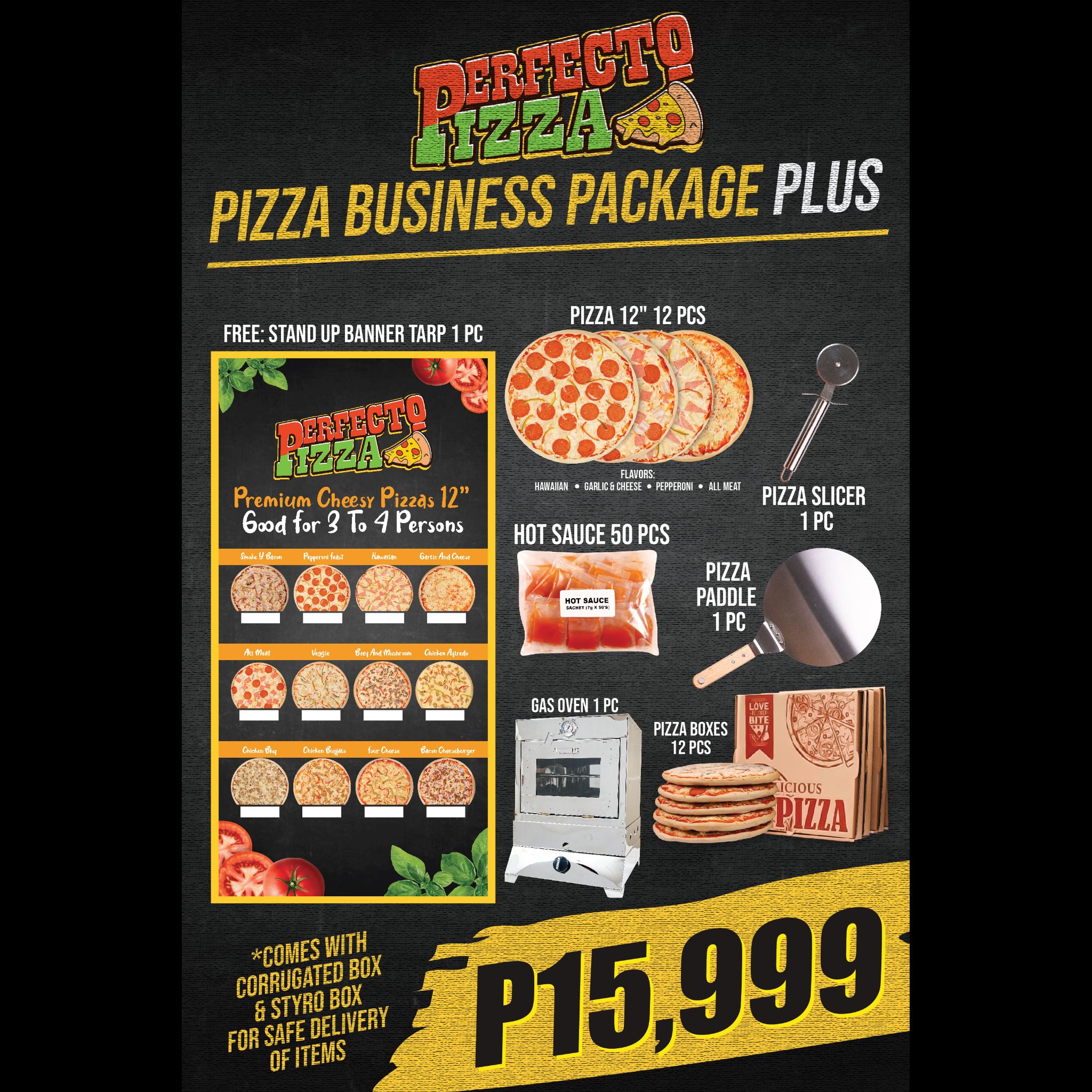 Perfecto Pizza Business Package Plus